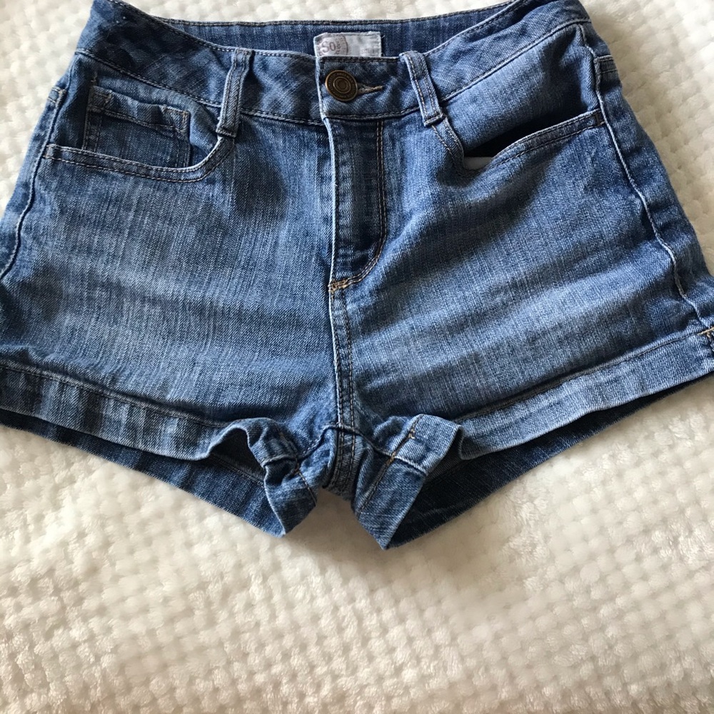 SO jean shorts